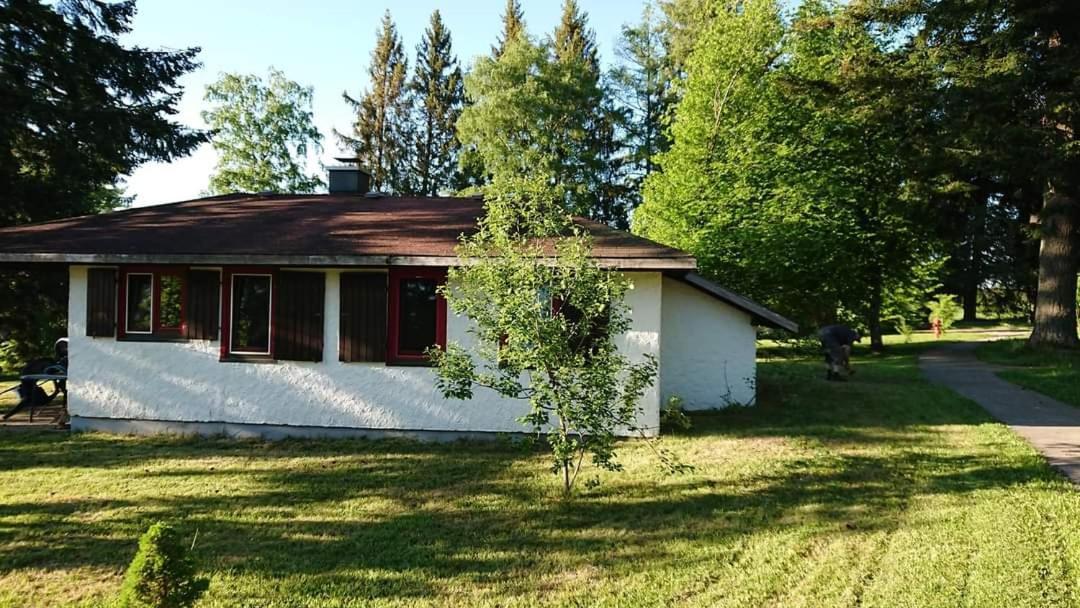 Ferienhutte- Haus Grafenhausen Villa Buitenkant foto